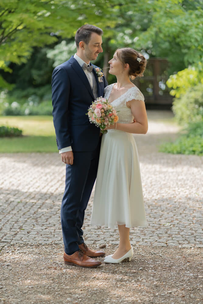 Natürliche Hochzeitsfotos in Freising